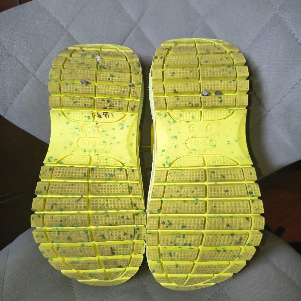 Crocs Mega Crush Platforms Customized Acidity - Picture 5 of 8